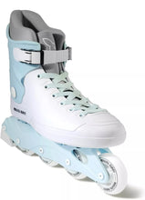 Load image into Gallery viewer, Rolling Bunny Inline Skates/ Women/Light Blue/ Indoor Outdoor/Size 8.5
