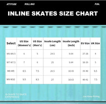 Load image into Gallery viewer, Rolling Bunny Inline Skates/ Women/Light Blue/ Indoor Outdoor/Size 8.5
